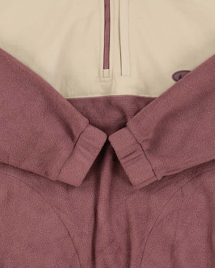 Vintage Nike SB Quarter-zip Hooded Fleece - S