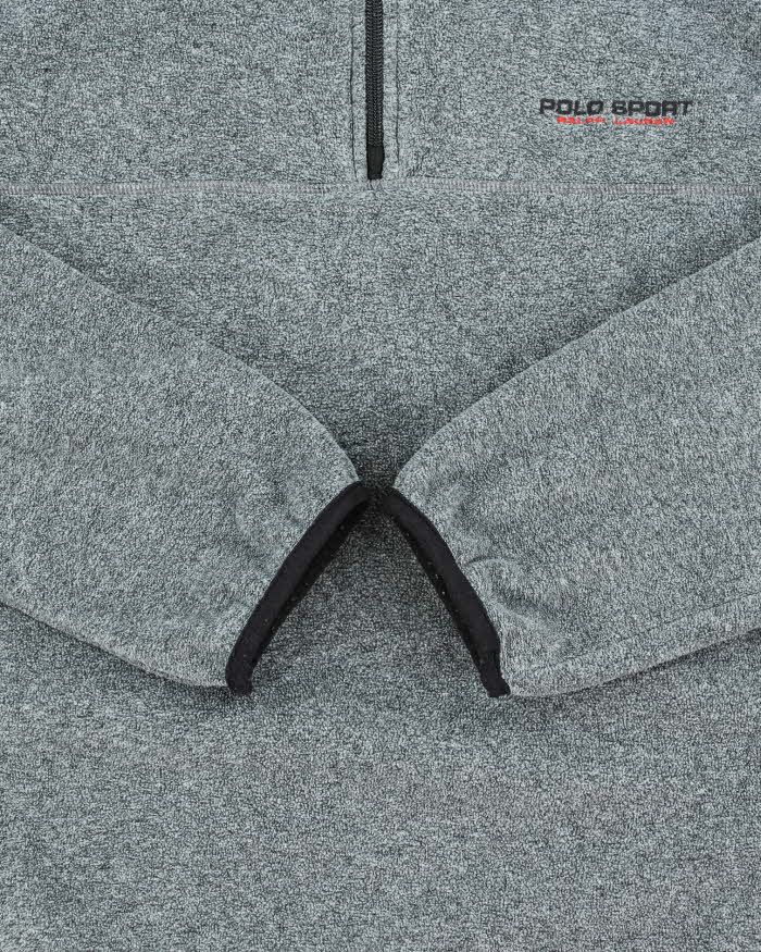 Vintage 90s Ralph Lauren Polo Sport Quarter-zip Fleece - L