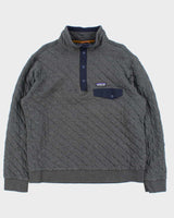 Vintage Patagonia Quilted Quarter-Button Fleece - L