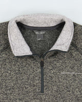 Vintage Eddie Bauer Quarter-zip Fleece - L