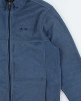 Vintage 00s Oakley Full-zip Fleece - L