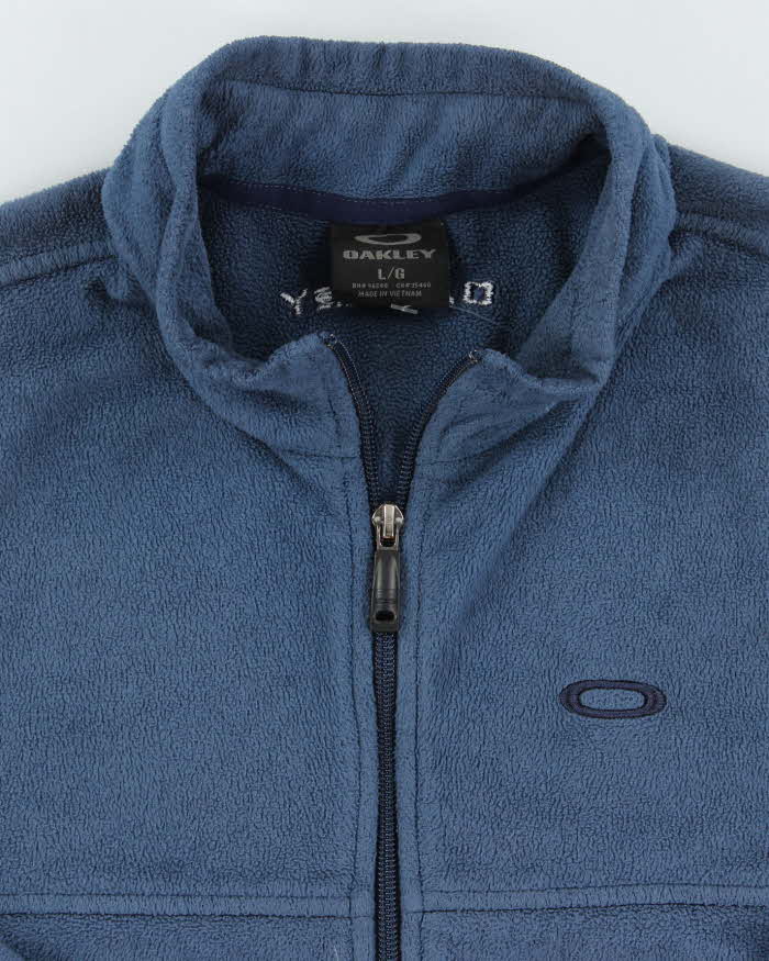 Vintage 00s Oakley Full-zip Fleece - L