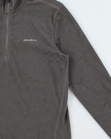Vintage Eddie Bauer Quarter-zip Fleece - M