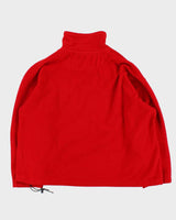 Vintage 90s Tommy Hilfiger Quarter-zip Fleece - XL