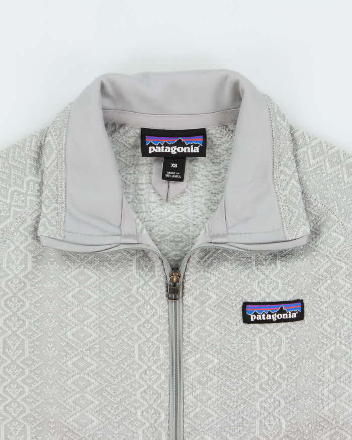 Vintage Patagonia Aztec Polartec Full-Zip Fleece - XS