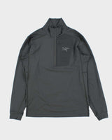 Vintage Arc'teryx Rho LT Soft Shell Quarter-Zip Fleece - S