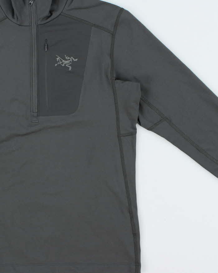 Vintage Arc'teryx Rho LT Soft Shell Quarter-Zip Fleece - S