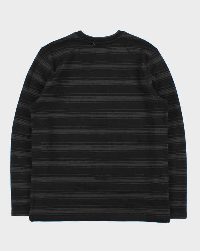Vintage Eddie Bauer Striped Crewneck Fleece - L