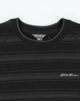 Vintage Eddie Bauer Striped Crewneck Fleece - L