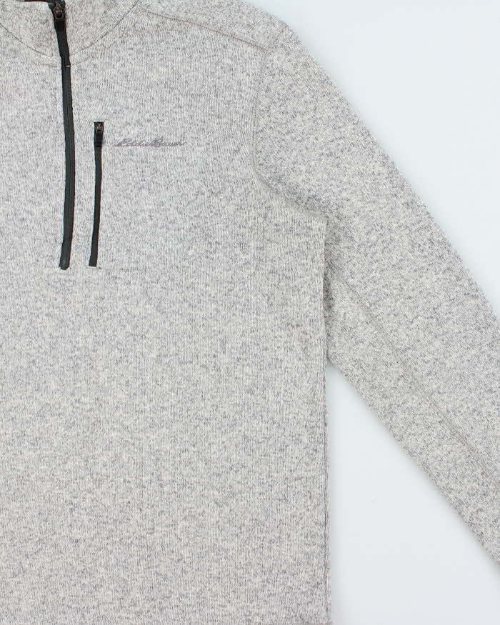 Vintage Eddie Bauer Quarter-zip Fleece - M