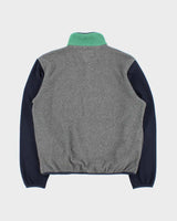 Vintage Tommy Hilfiger Spell out Quarter-zip Fleece - M