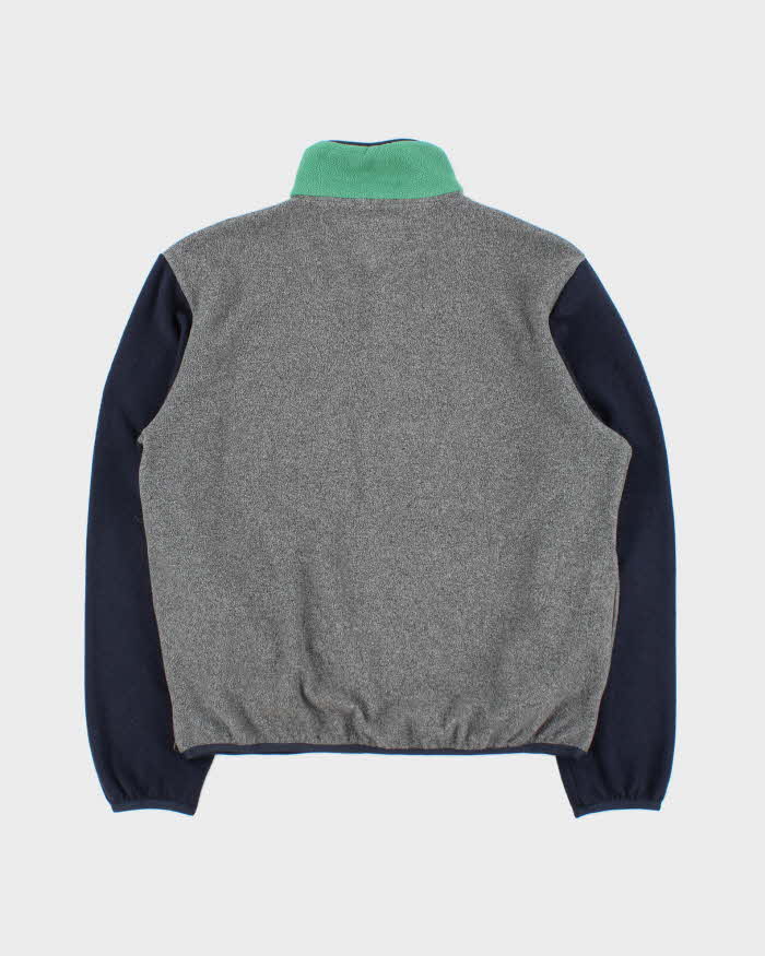 Vintage Tommy Hilfiger Spell out Quarter-zip Fleece - M