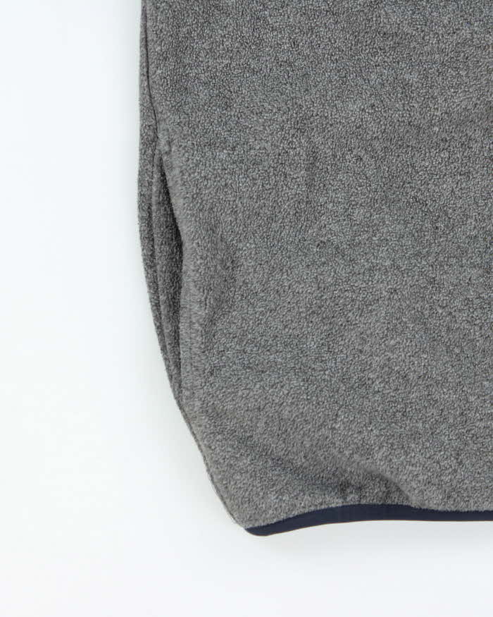 Vintage Tommy Hilfiger Spell out Quarter-zip Fleece - M