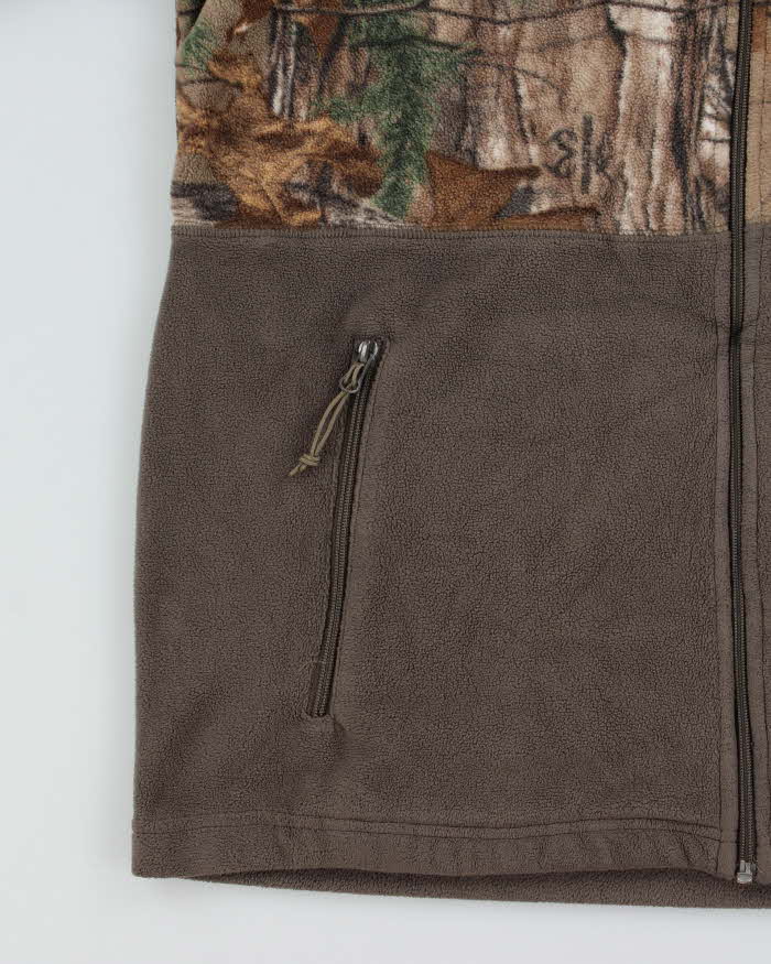 Vintage 00s Realtree Full-zip Fleece - L