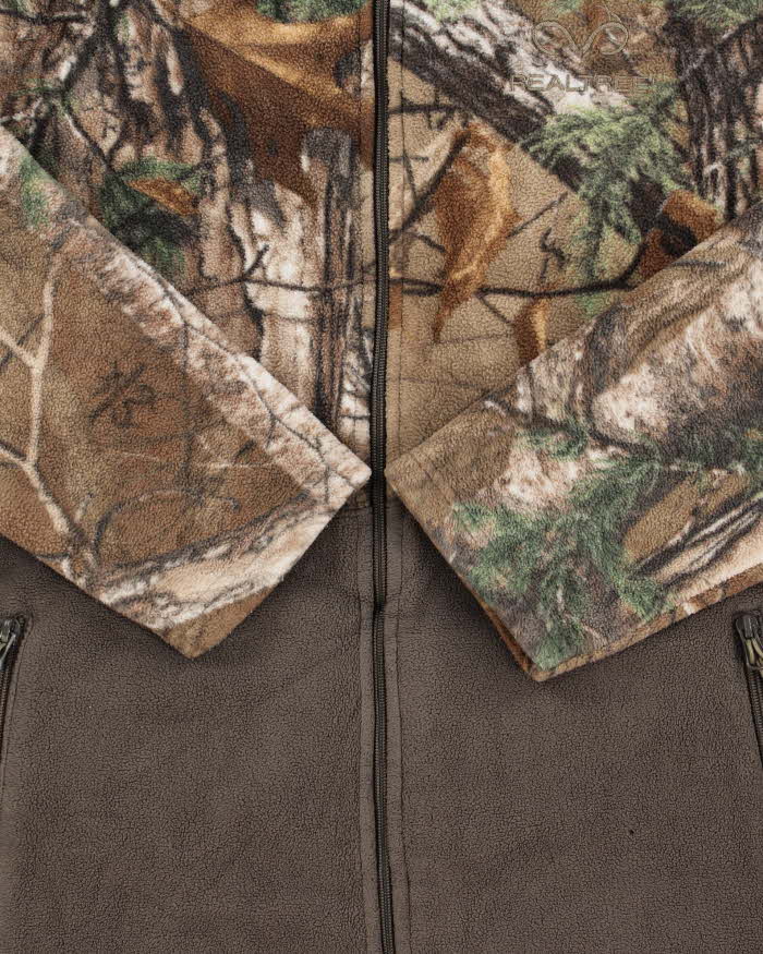 Vintage 00s Realtree Full-zip Fleece - L