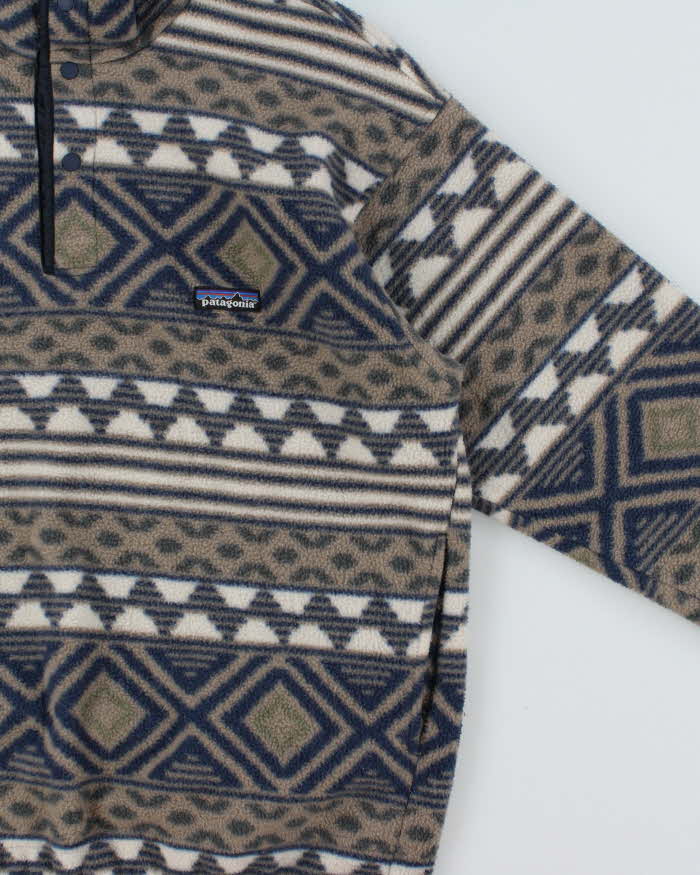 Vintage 90s Patagonia Synchilla Snap T Fleece - M