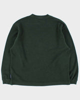 Vintage 1990s Nautica Tech Spell-Out Embroidered Crewneck Fleece - XL