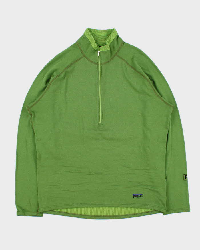 Vintage Y2K 2003 Patagonia Polartec Made In USA Half-Zip Pullover Fleece - L