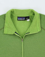 Vintage Y2K 2003 Patagonia Polartec Made In USA Half-Zip Pullover Fleece - L