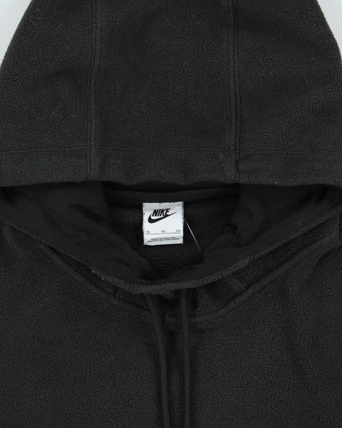 Vintage Nike Big Swoosh Oversized Sherpa Tech Fleece Hoodie  - XL