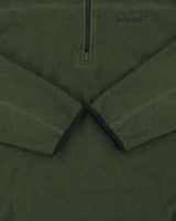 Vintage Y2K 00s Timberland Polartec Forest Green Quarter-Zip Pullover Fleece - XL
