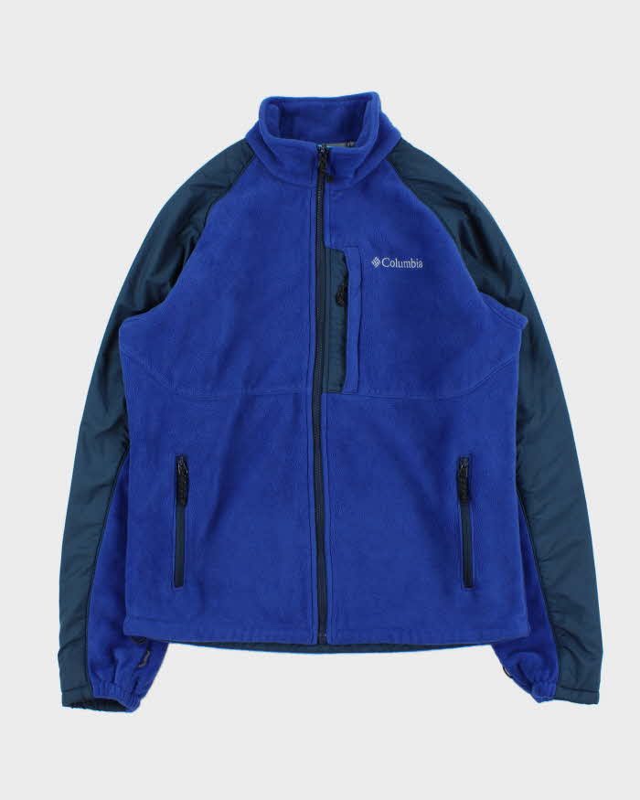 Vintage Columbia Interchange Soft Shell Full-Zip Fleece - M