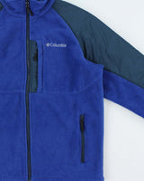 Vintage Columbia Interchange Soft Shell Full-Zip Fleece - M