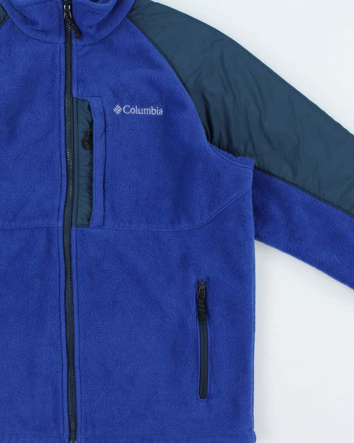 Vintage Columbia Interchange Soft Shell Full-Zip Fleece - M