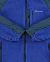 Vintage Columbia Interchange Soft Shell Full-Zip Fleece - M