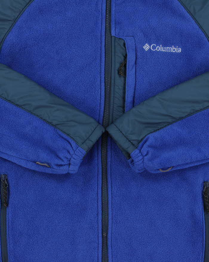 Vintage Columbia Interchange Soft Shell Full-Zip Fleece - M