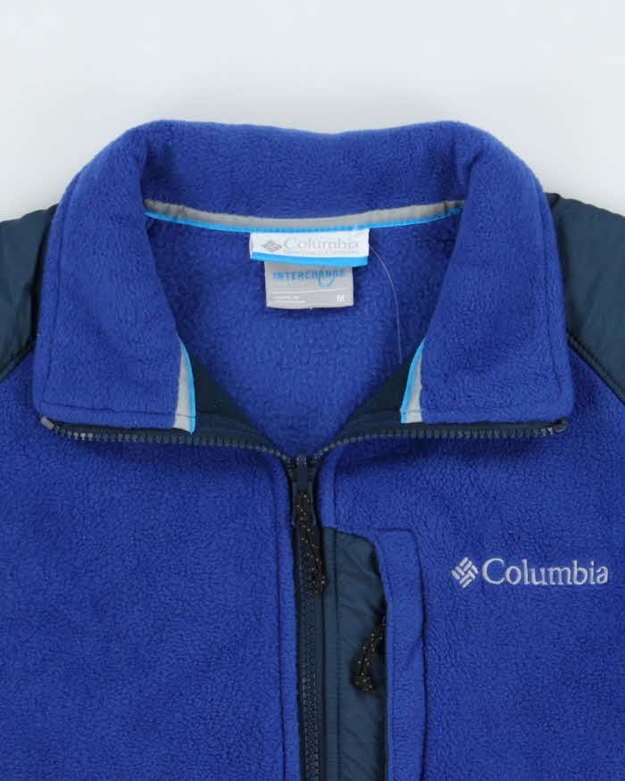 Vintage Columbia Interchange Soft Shell Full-Zip Fleece - M