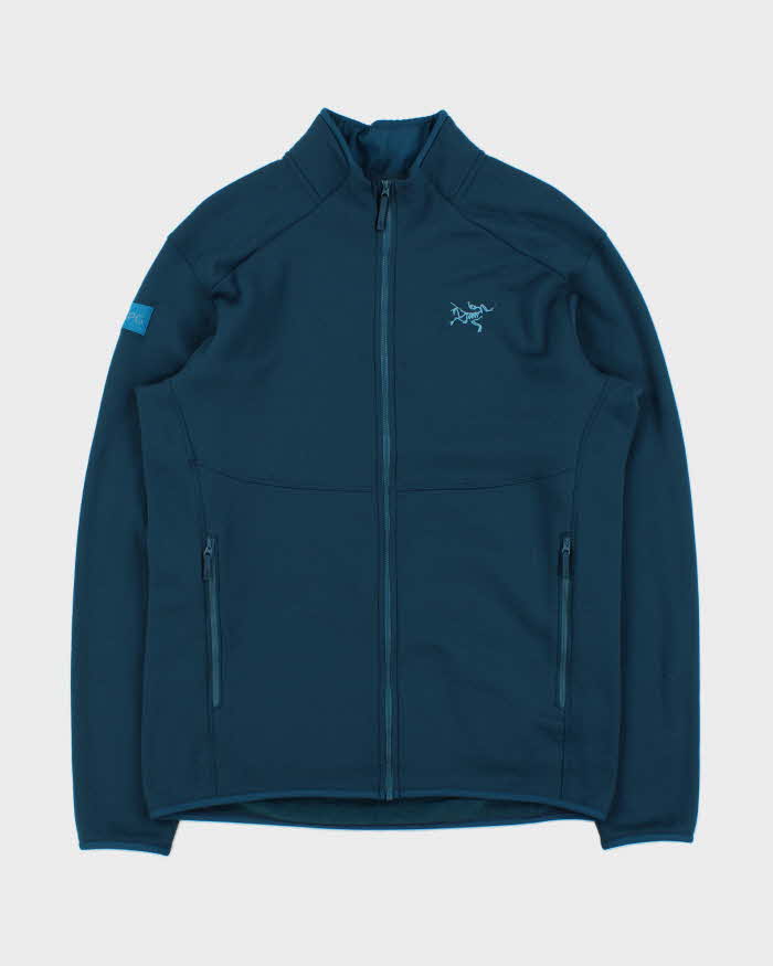 Vintage Arc'teryx 'Kyanite AR' Teal Full-Zip Fleece - XL
