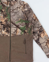 Vintage Realtree Camo Khaki Full-Zip Fleece - M