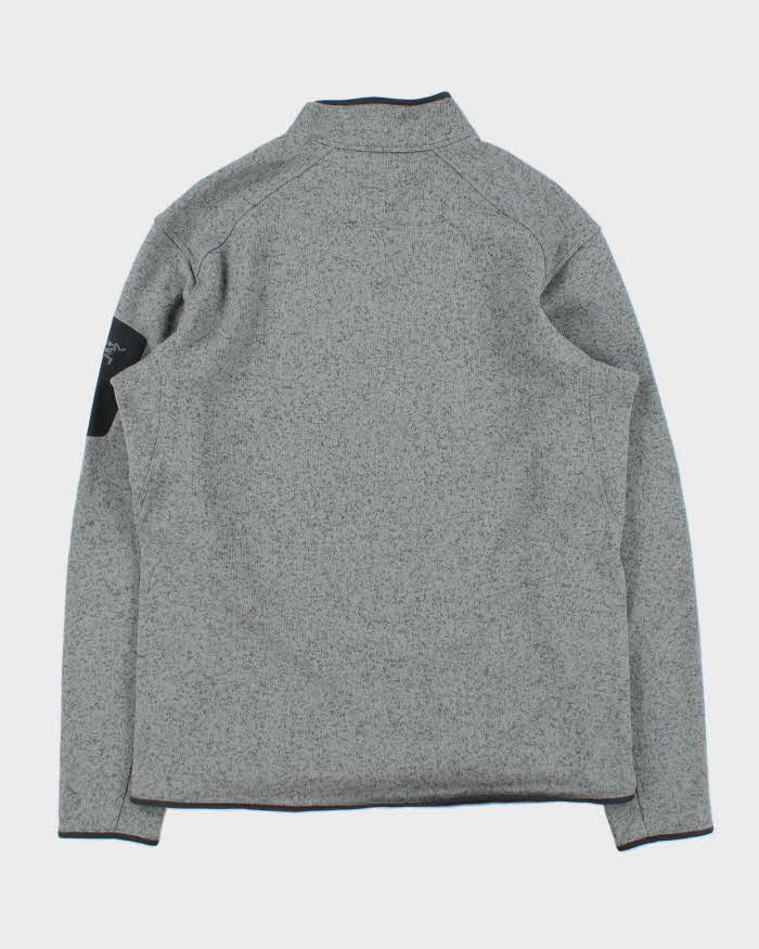Arc'teryx Covert Marl Grey Quarter-Zip Fleece - XL