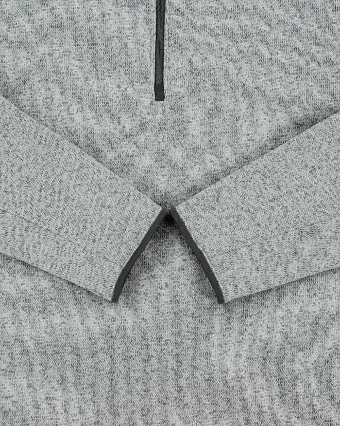 Arc'teryx Covert Marl Grey Quarter-Zip Fleece - XL