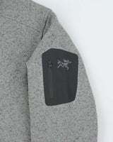 Arc'teryx Covert Marl Grey Quarter-Zip Fleece - XL