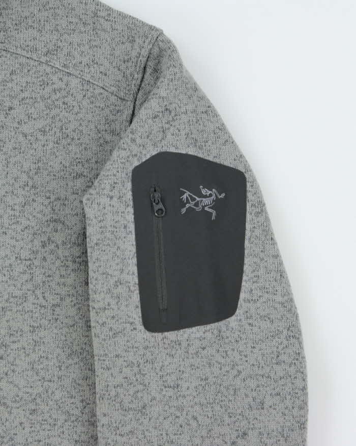 Arc'teryx Covert Marl Grey Quarter-Zip Fleece - XL