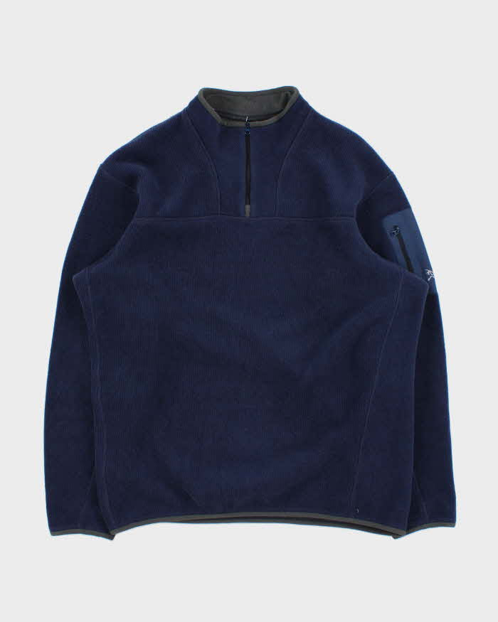 Vintage Y2K 00s Arc'teryx Covert Polartec Quarter-Zip Pullover Fleece - L
