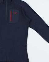 Vintage Arc'teryx Rho LT Wool Quarter-Zip Pullover Therma Fleece - L