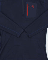 Vintage Arc'teryx Rho LT Wool Quarter-Zip Pullover Therma Fleece - L