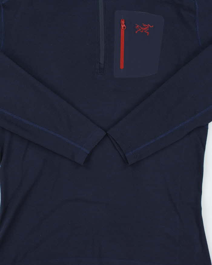 Vintage Arc'teryx Rho LT Wool Quarter-Zip Pullover Therma Fleece - L