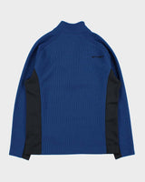 Spyder Gait Two-Tone Ribbed Quarter-Zip Technical Fleece - L