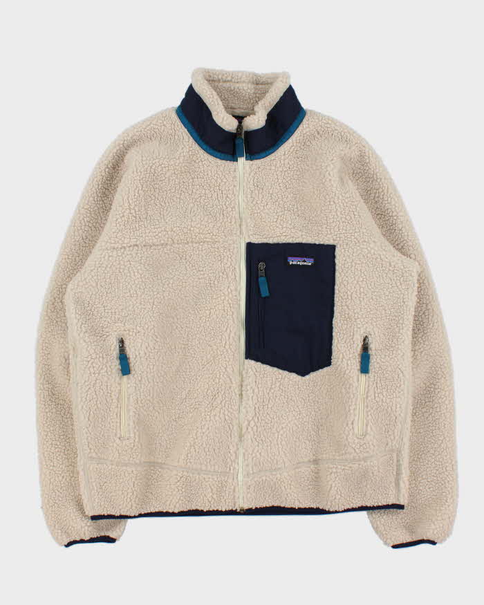 Vintage Patagonia Classic Retro X Deep Pile Sherpa Full-Zip Fleece - L