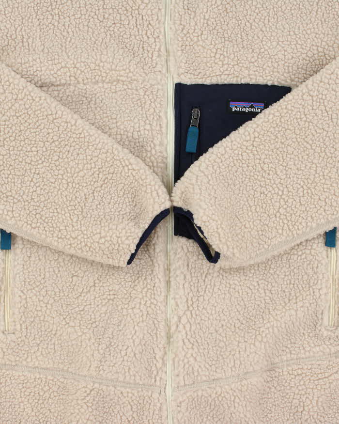 Vintage Patagonia Classic Retro X Deep Pile Sherpa Full-Zip Fleece - L