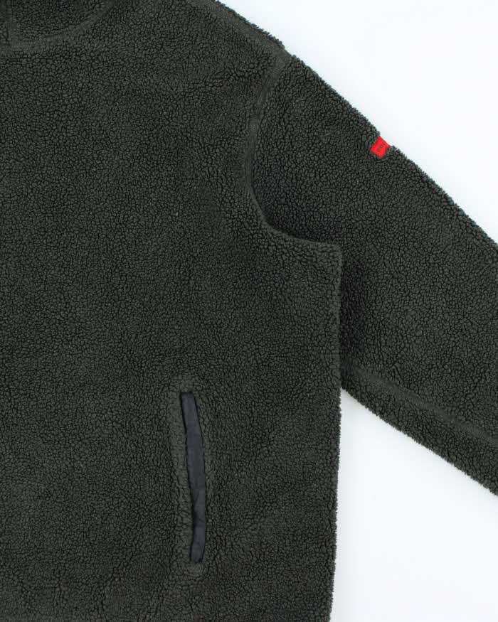 Vintage Y2K 00s Polo Sport Ralph Lauren Deep Pile Sherpa Fleece Hoodie - XL