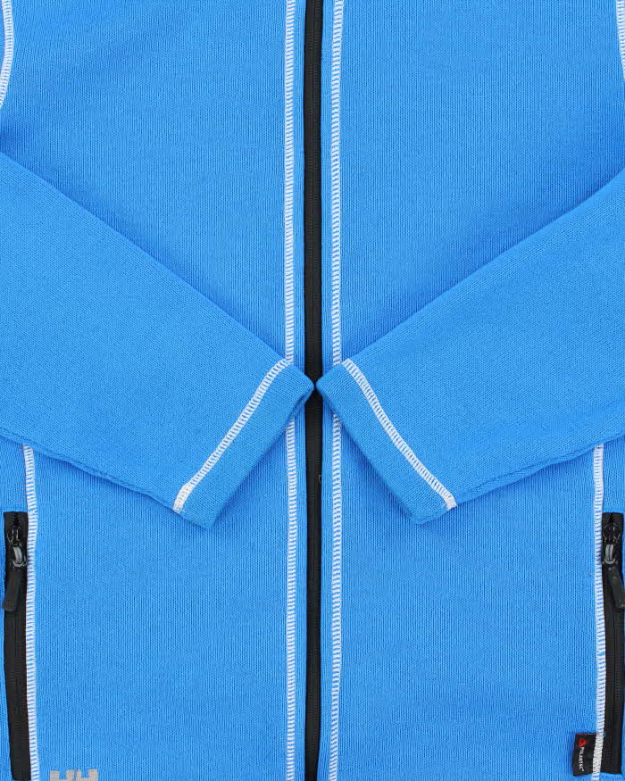 Vintage Helly Hansen 'Workwear' Polartec Contrast Stitch Full-Zip Fleece - L