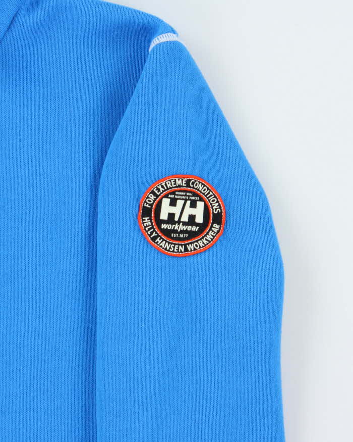 Vintage Helly Hansen 'Workwear' Polartec Contrast Stitch Full-Zip Fleece - L