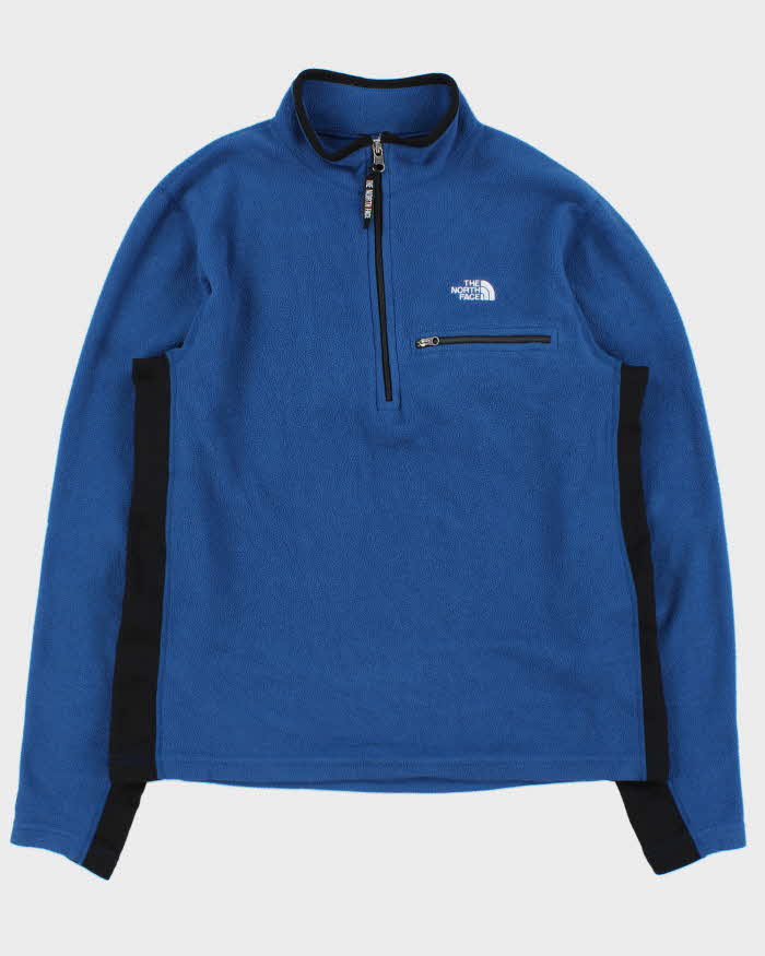 Vintage Y2K 00s The North Face Two-Tone Quarter-Zip Fleece - M