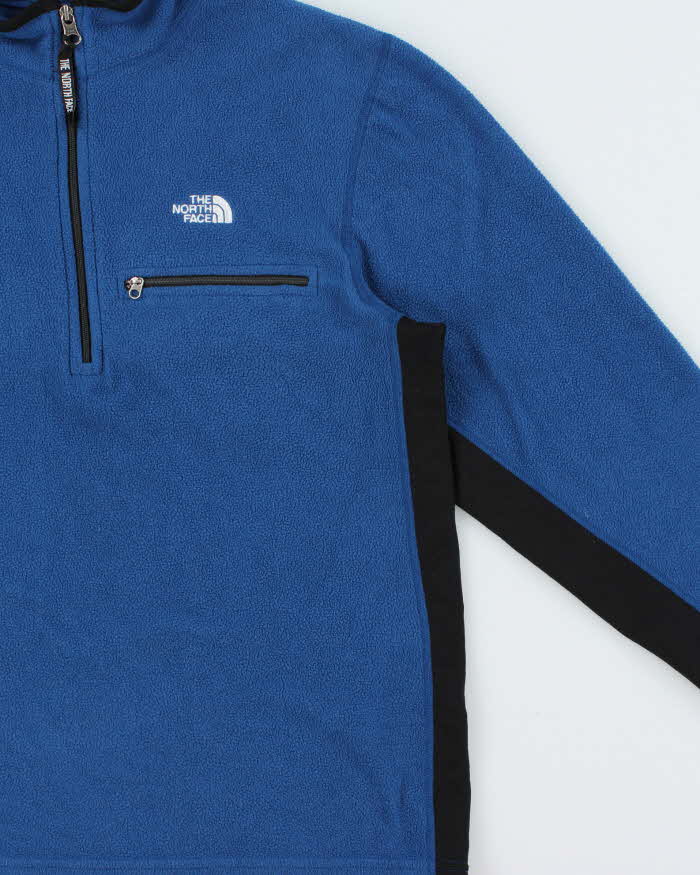 Vintage Y2K 00s The North Face Two-Tone Quarter-Zip Fleece - M