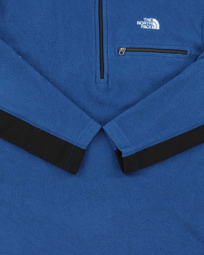 Vintage Y2K 00s The North Face Two-Tone Quarter-Zip Fleece - M
